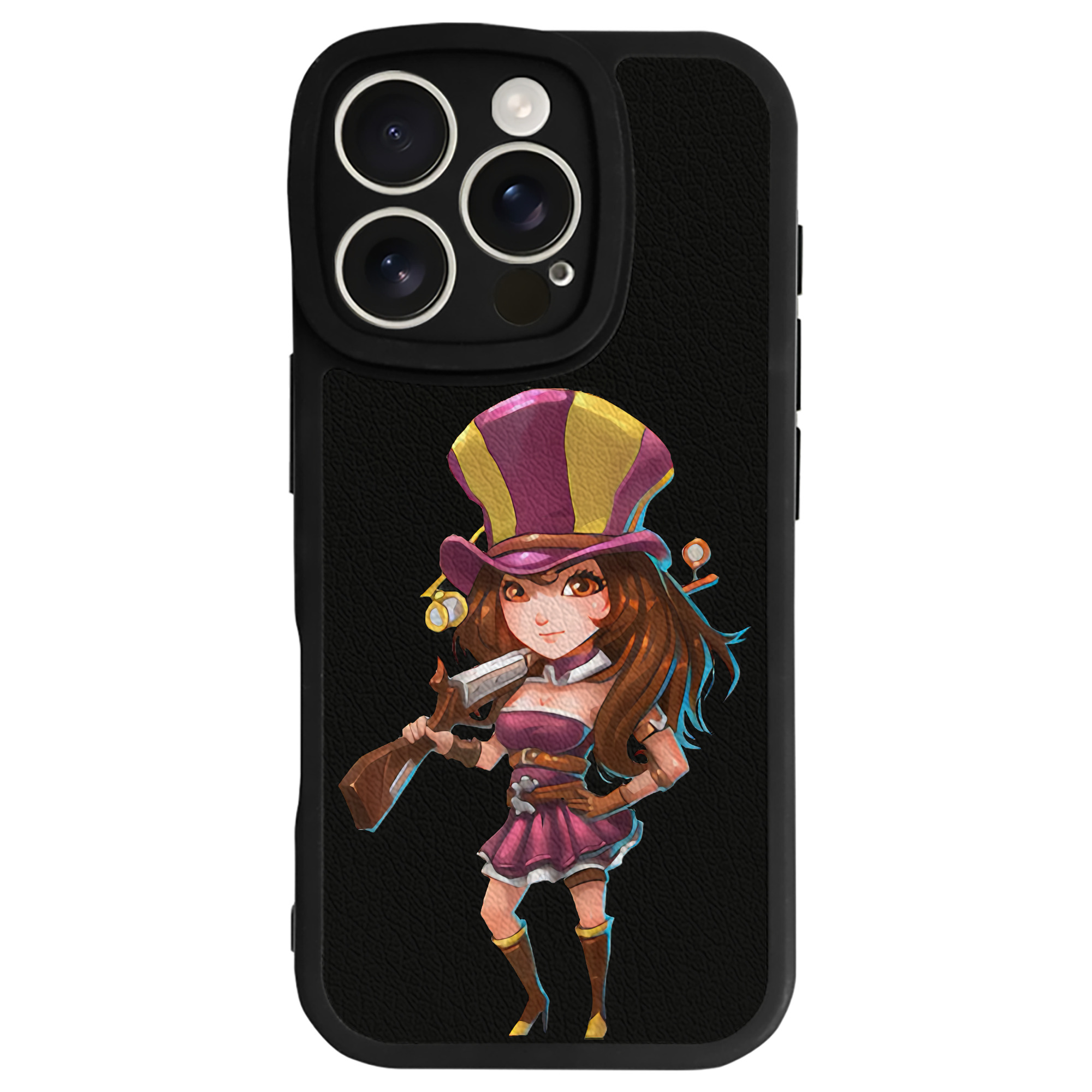 リーグ・オブ・レジェンド League of Legends LOL 【iPhone 16シリーズ対応】シリコンスマホケース（レザー調） 材質：シリコン